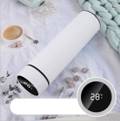 스테인리스 스틸 500ml 테르모스 물병 누출 방지 및 온도 표시 기능
