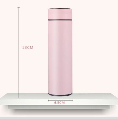 스테인리스 스틸 500ml 테르모스 물병 누출 방지 및 온도 표시 기능