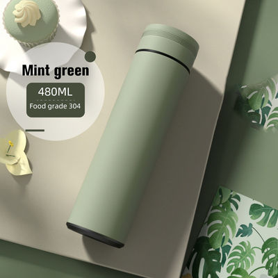 디지털 터치 스크린 온도 디스플레이 480ML LED 테르모스 병