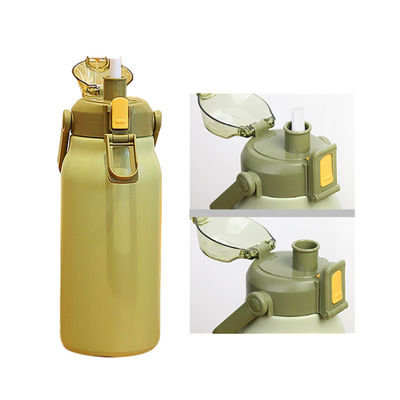 스테인레스 스틸 스마트 물병 디자이너 1700ml 용량 시간 표시기와 리