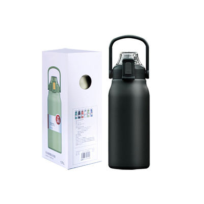 스테인레스 스틸 스마트 물병 디자이너 1700ml 용량 시간 표시기와 리