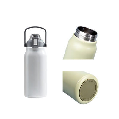 스테인레스 스틸 스마트 물병 디자이너 1700ml 용량 시간 표시기와 리