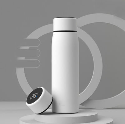 380ml LED 온도 디스플레이 스마트 병 휴대 및 사용자 지정 패턴 텀블러 컵