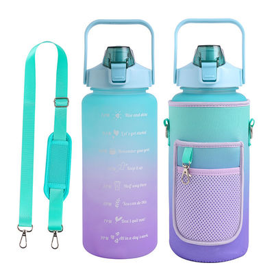 2000ml 플라스틱 물병 네오프레인 와인 넓은 입 음료 병 덮개 장갑 유니섹스