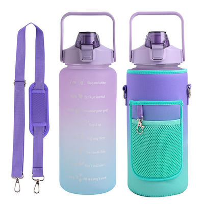 2000ml 플라스틱 물병 네오프레인 와인 넓은 입 음료 병 덮개 장갑 유니섹스