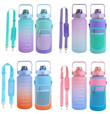 2000ml 플라스틱 물병 네오프레인 와인 넓은 입 음료 병 덮개 장갑 유니섹스