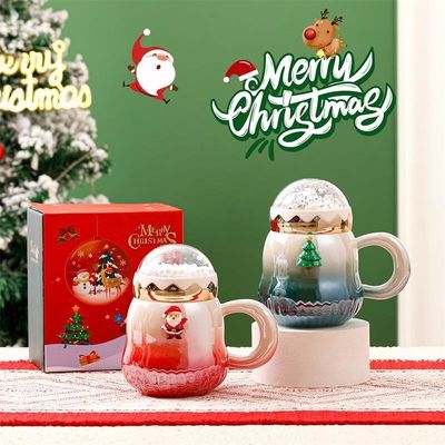 500ml 선물 상자 여행 세라믹 커피 머그 컵 세트