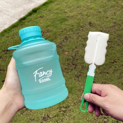 직접 마시는 650ml 커스텀 로고 휴대용 스포츠 텀블러
