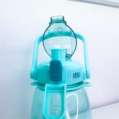 야외 여행용품 HANDGRIP 개인화 된 BPA 무료 어린이 물병 빨대로