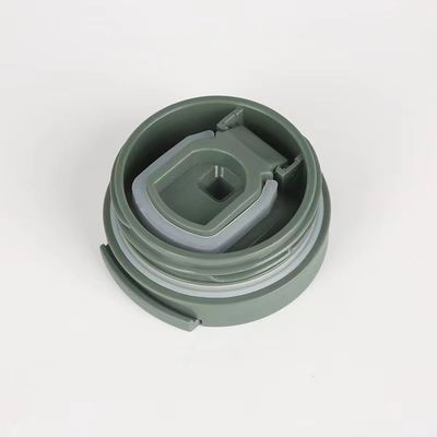 포터블 400ml 이중 벽 스테인레스 스틸 단열 커피 컵 뚜?? 스포츠 스타일 유출 방지 머그 텀블러 분홍색