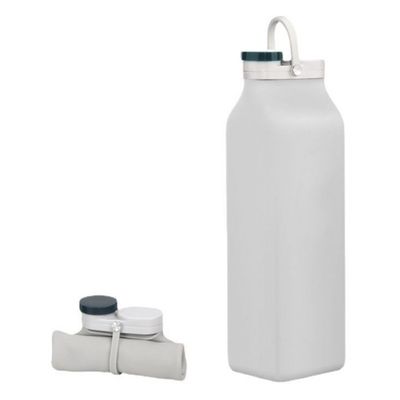 접이식 400ml/600ml 실리콘 물병 야외 여행 및 활동에서 필수품