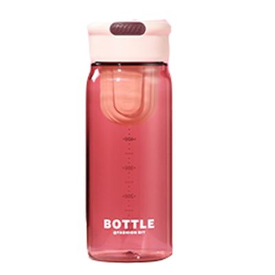 주식 및 OEM 받아 맞춤 로고 650ml PP 차 분리기와 플라스틱 물병