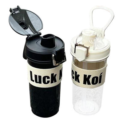 TOUR 600ml 휴대용 스포츠 플라스틱 물병 장갑 손잡이 및 큰 용량