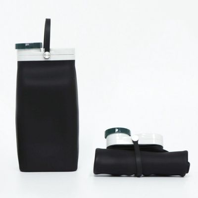 400ml/600ml의 맞춤 접이식 실리콘 물병