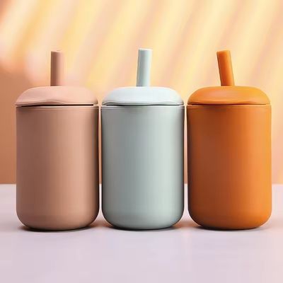 야외 여행 필수품 가출 방지 BPA 없는 어린이 음료 병