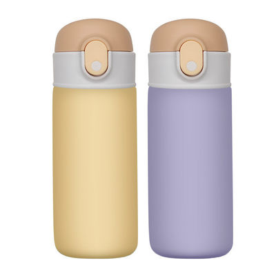 16oz 휴대용 아이 플라스크 단열 스테인레스 스틸 물병 학교 여행