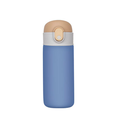 16oz 휴대용 아이 플라스크 단열 스테인레스 스틸 물병 학교 여행
