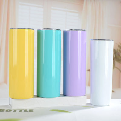 커스터마이즈 된 컬러 누출 방지 12oz 20oz 30oz 학생 물병 뚜?? 과 빨대