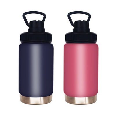 32oz 블랙 스테인리스 스틸 물병 실외활동용 격리 진공병