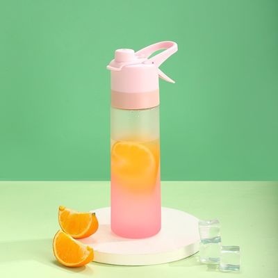 디자인 사용자 지정 로고 650ml 스포츠 야외 창조적인 병을위한 플라스틱 스프레이 병