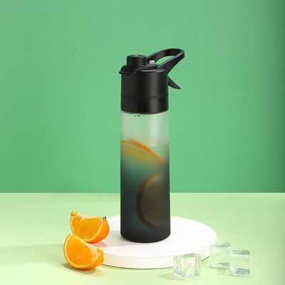 디자인 사용자 지정 로고 650ml 스포츠 야외 창조적인 병을위한 플라스틱 스프레이 병