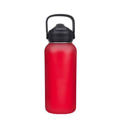 32OZ/40OZ/50OZ 블루 클래식 사용자 지정 로고 손잡이 휴대용 스포츠 진공 스테인레스 스틸 병 컵