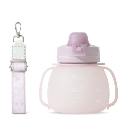 스포츠 및 여행용 BPA 없는 접이성 접이성 실리콘 음료수 병