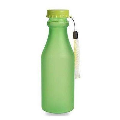 PC 플라스틱 550ml 휴대용 여행 요가 달리기 캠핑용 얼음 밀폐 물병