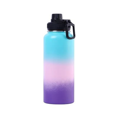 높은 용량 25oz 2층 진공 304 스테인레스 스틸 물병 야외용