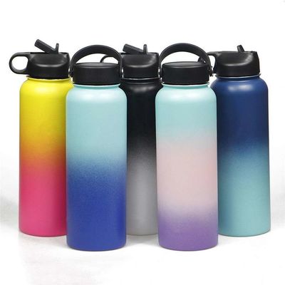 높은 용량 25oz 2층 진공 304 스테인레스 스틸 물병 야외용