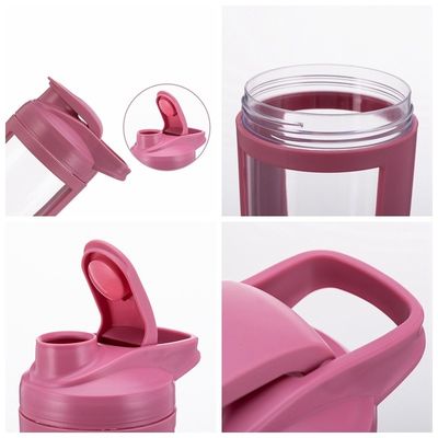 BPA 무료 크리에이티브 커스텀 로고 650ml 스포츠용 쉐이커 병