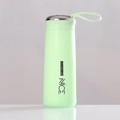 400ml 유리 미니 아웃도어 휴대용 누출 방지 물병