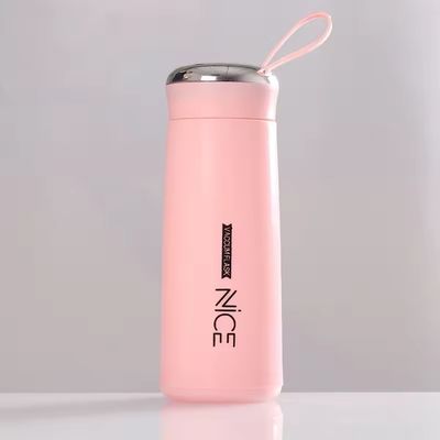 400ml 유리 미니 아웃도어 휴대용 누출 방지 물병