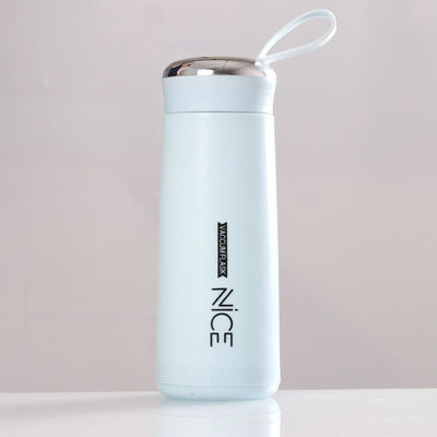 MEAS 73*37*39CM 하이킹 및 야외 활동을위한 편리한 400ml 유리 물병
