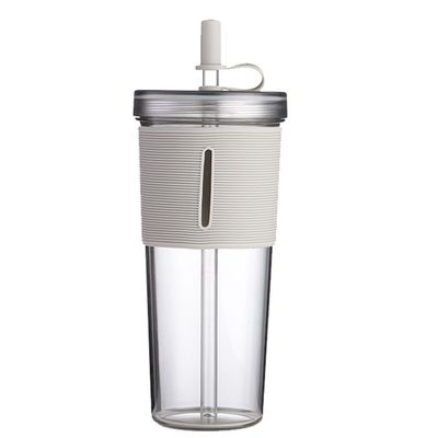 야외 캠프 맞춤 로고 듀얼 벽 우유 차 빨래 컵 700ml 실리콘 장갑