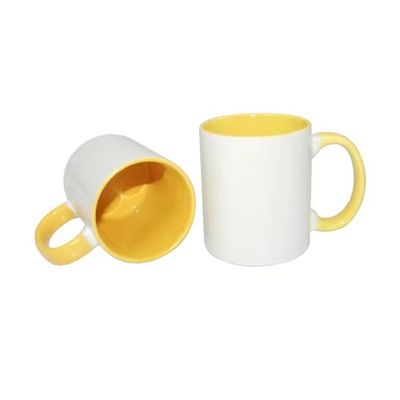 350ml 직급 듀플 컬러 코팅 열전환 머그
