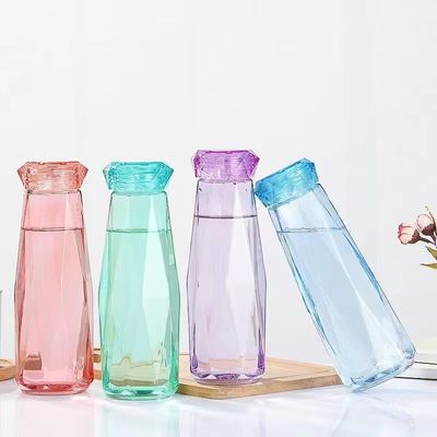 편리한 21.5*7.5cm 유리 물병 사무실 캠핑 및 활동적인 생활 방식에 이상적입니다