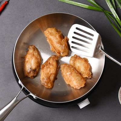 현대 가정용 인덕션 요리장과 가스 오븐용 스테인레스 스틸 프라이팅 패인