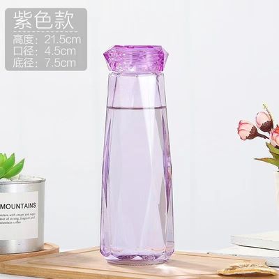 음료용품 종류 MUGS 현대 디자인 다채로운 패션 휴대용 유리 음료병