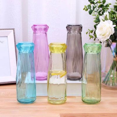 음료용품 종류 MUGS 현대 디자인 다채로운 패션 휴대용 유리 음료병