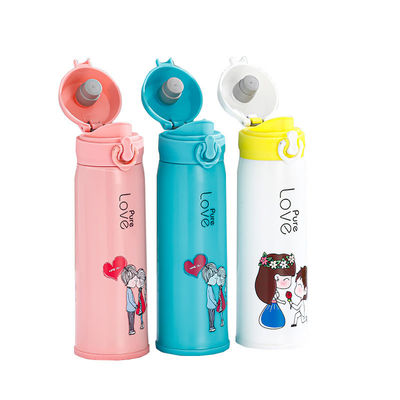 500ml 대용량 유리 물병 휴대용 직선 음료 컵 선물 튀기