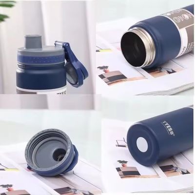맞춤 로고 직선 컵 두 개의 벽 스테인레스 스틸 열병 넓은 입과 뚜??