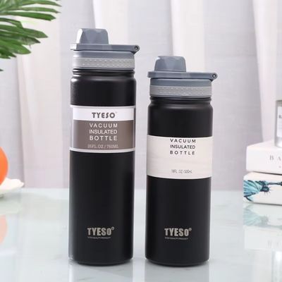 재사용 가능한 열병 환경 친화적 넓은 입자 쌍벽 스테인레스 스틸 병