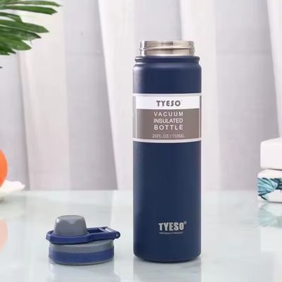 재사용 가능한 열병 환경 친화적 넓은 입자 쌍벽 스테인레스 스틸 병