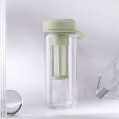 프로모션 맞춤 로고 450ml/600ml 높은 온도 여름을위한 스포츠 플라스틱 병