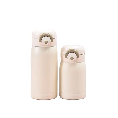 350ml 용량 다채로운 304 스테인리스 스틸 테르모스 물병 직선 컵