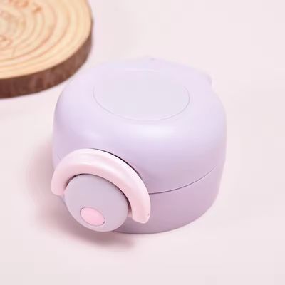 350ml 용량 다채로운 304 스테인리스 스틸 테르모스 물병 직선 컵