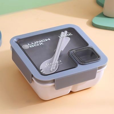 다중 사용 가능한 휴대용 플라스틱 벤토 점심 상자