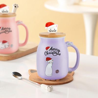 사용자 지정 로고 380ml 세라믹 커피 컵