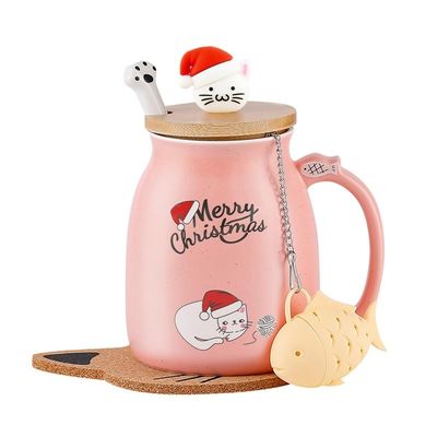 사용자 지정 로고 380ml 세라믹 커피 컵